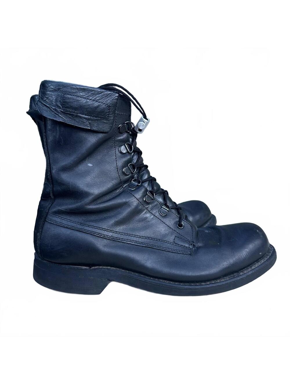 Addison Shoe Co. Steel Toe Men’s Size 9D Military Combat Black Boots USA Made - Picture 4 of 16